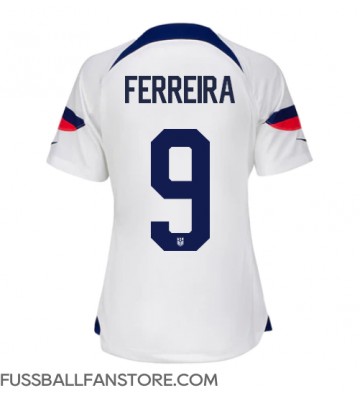 Vereinigte Staaten Jesus Ferreira #9 Replik Heimtrikot Damen WM 2022 Kurzarm